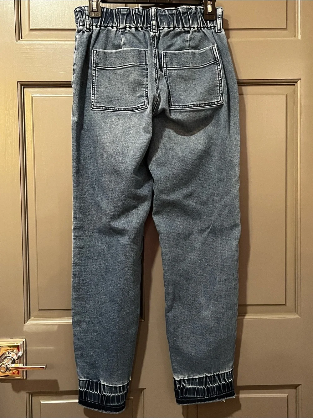J. Crew Light Blue Surplus Jeans with released hem